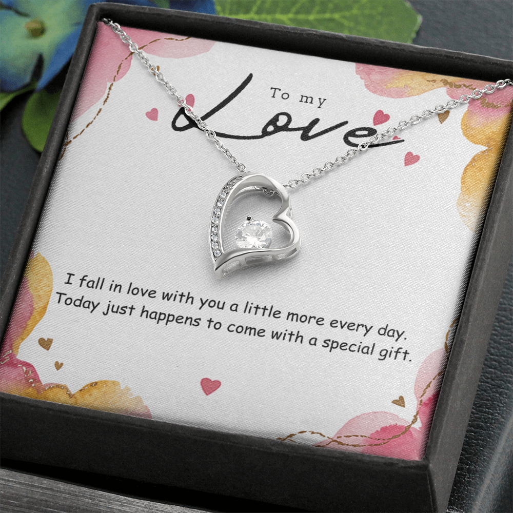 To my Love. Forever love necklace