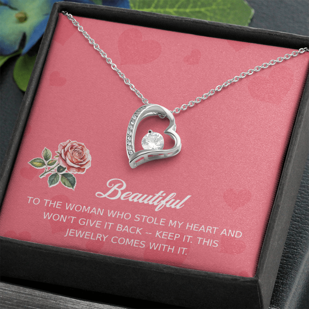 Beautiful. Forever Love necklace