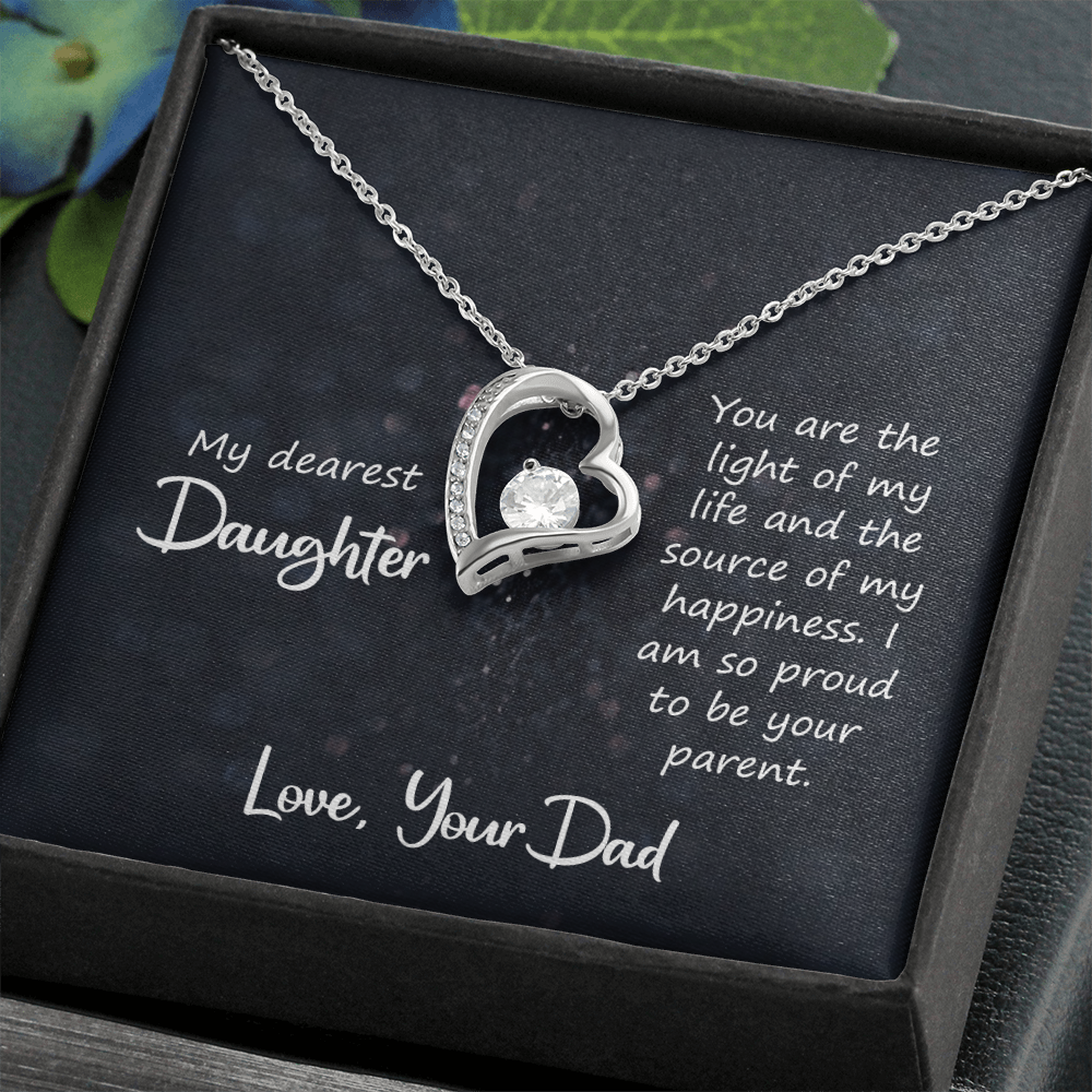 To my daughter - Forever Love necklace