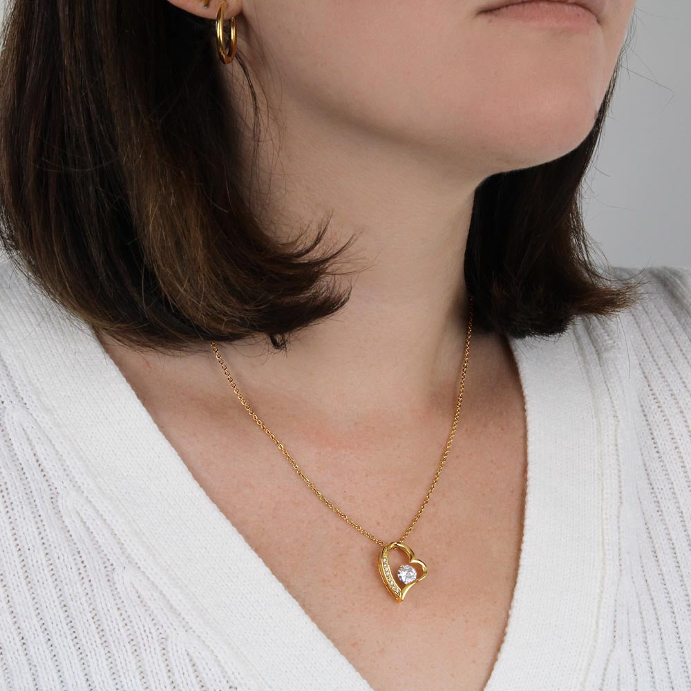 To my Bonus Mom / Step Mom. Forever Love necklace
