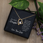 To my daughter - Forever Love necklace