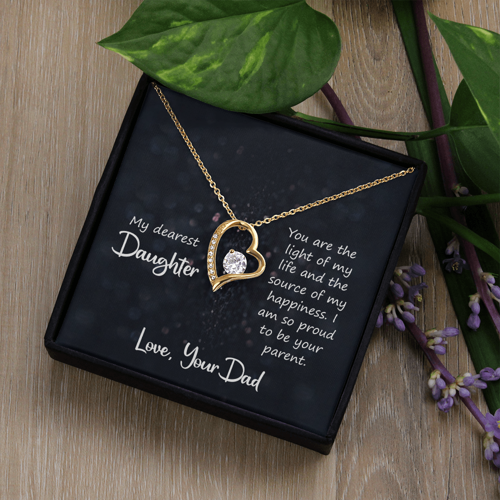 To my daughter - Forever Love necklace