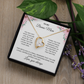 To my Bonus Mom / Step Mom. Forever Love necklace