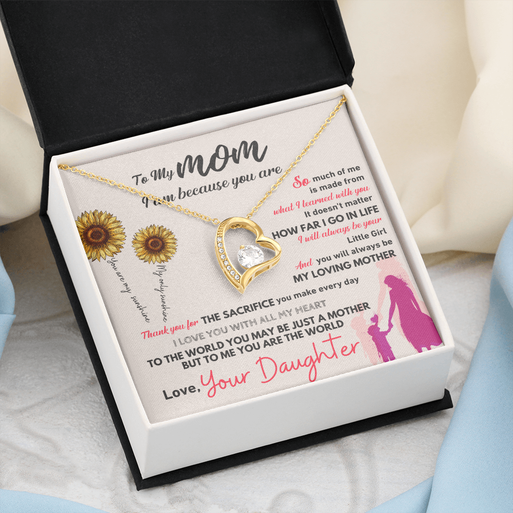 To my mom with love from daughter