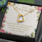 To the Love of My Life. Forever Love Necklace