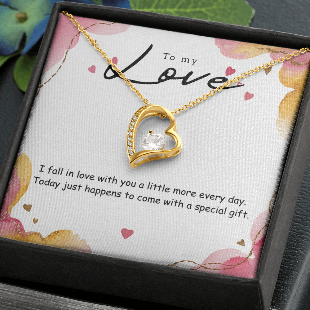 To my Love. Forever love necklace