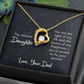 To my daughter - Forever Love necklace