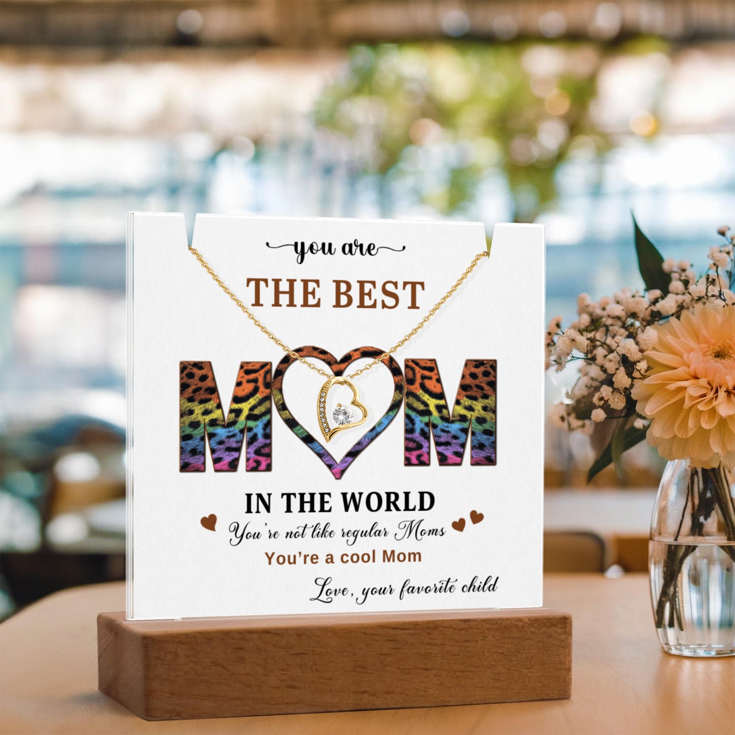 To the Best Mom Acrylic Forever Love Bundle
