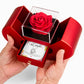 To My Love  Forever Love necklace Red Heart Rose Box