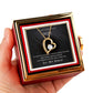 To My Gorgeous Wife forever love necklace in beautiful rose box