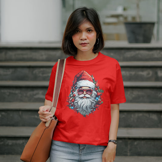 Vintage Retro Santa t-shirt, Holiday Clothing, Vintage Santa, Retro Christmas Santa, Christmas t-shirt for holiday
